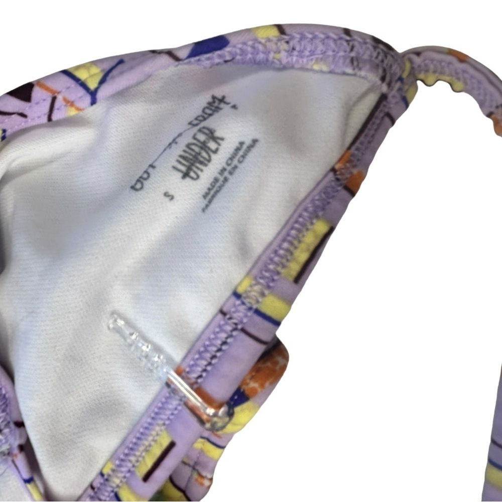 New Out From Under Bikini Set String Geometric Pa… - image 3